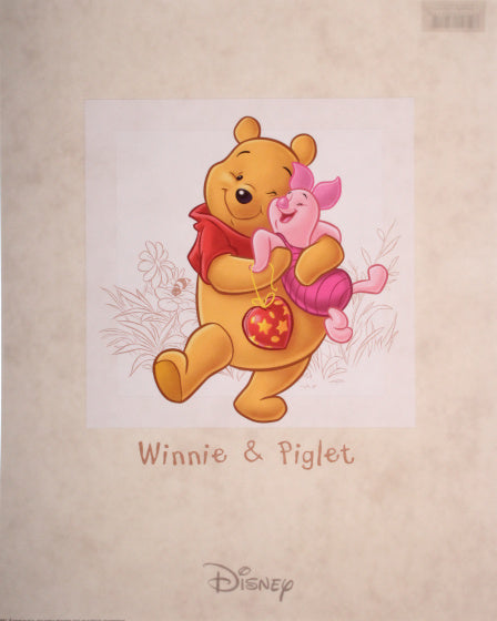 poster Winnie en Knorretje junior 50x40 cm papier - ToyRunner