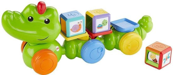 activityspeelgoed Krokodil junior groen 4-delig - ToyRunner