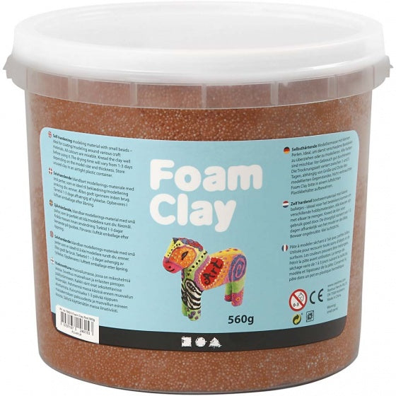 Foam Clay - Bruin, 560gr. - ToyRunner