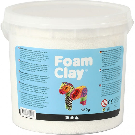 Foam Clay - Wit, 560gr. - ToyRunner