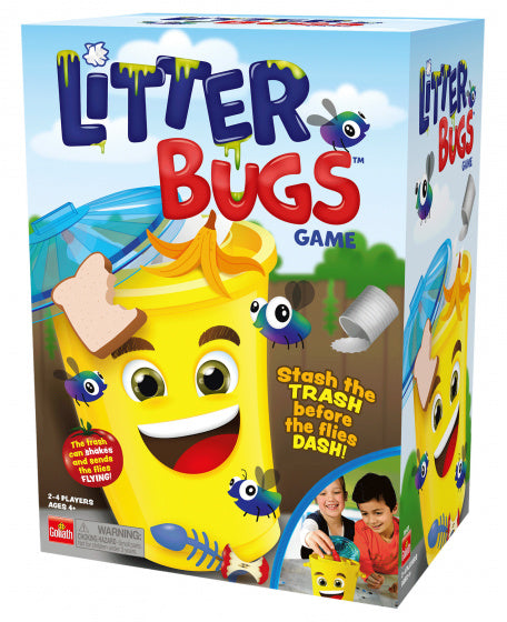kinderspel Litter Bugs Engels geel 55-delig - ToyRunner