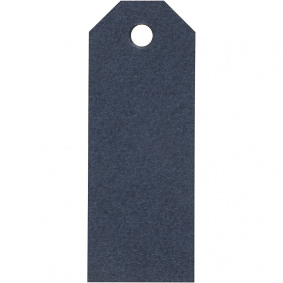 labels donkerblauw 3 x 8 cm karton 20 stuks - ToyRunner
