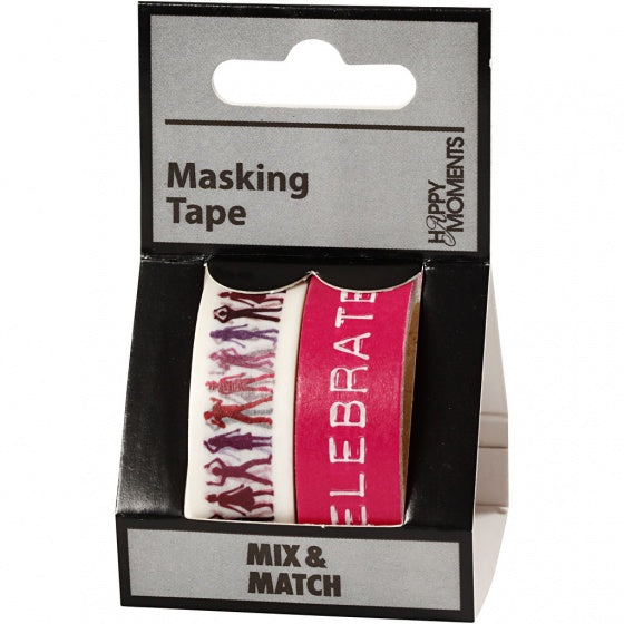 masking tape roze b: 15 mm 5 m - ToyRunner