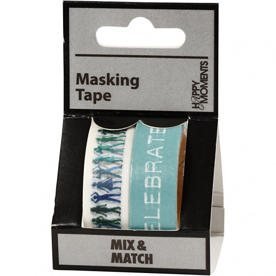 masking tape turquoise b: 15 mm 5 m - ToyRunner