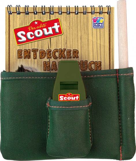 accessoireset Scout groen/bruin 4-delig - ToyRunner