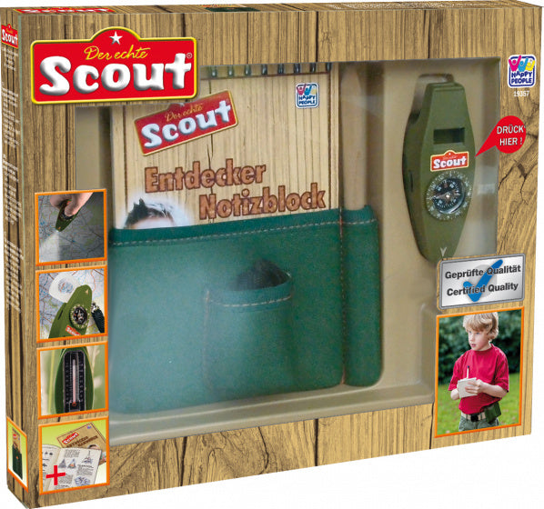 accessoireset Scout groen/bruin 4-delig - ToyRunner