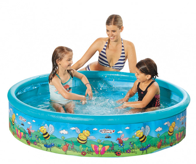 opblaaszwembad 155 x 30 cm blauw - ToyRunner