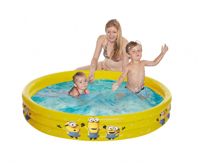 opblaaszwembad Minions 120 x 24 cm geel - ToyRunner