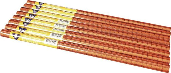 knutselpapier dakpannen oranje 2 vellen 50 x 70 cm - ToyRunner