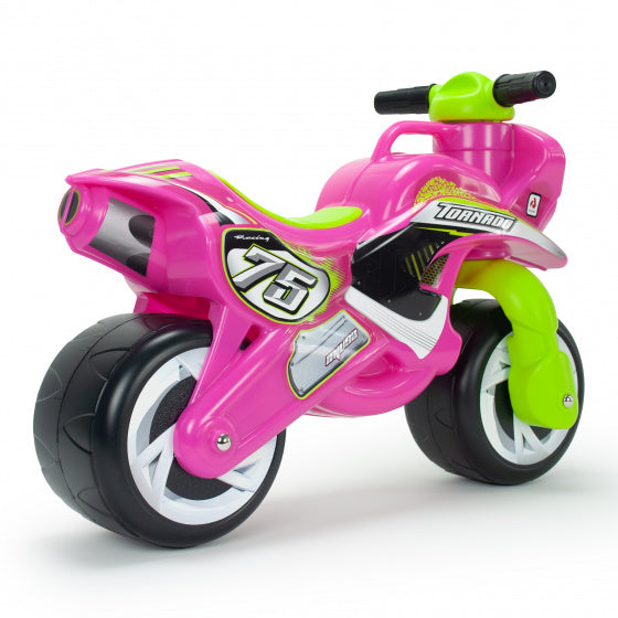 loopmotor Tundra Tornado meisjes 69 cm roze/groen - ToyRunner