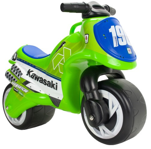 loopmotor Neox Kawasaki jongens 70 cm groen/blauw - ToyRunner