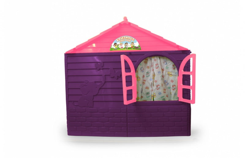 speelhuis Little Home 130 x 78 cm paars/roze - ToyRunner