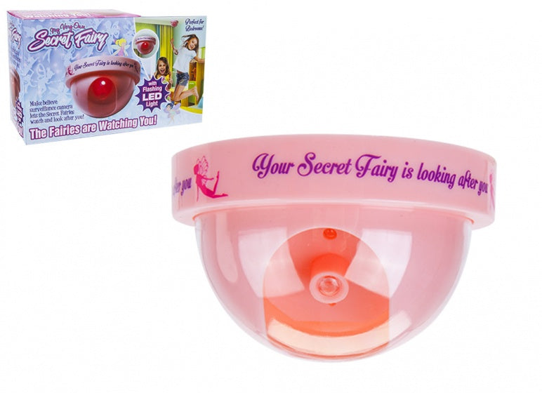 Secret Fairy speelgoed beveiligingscamera (diameter) roze - ToyRunner
