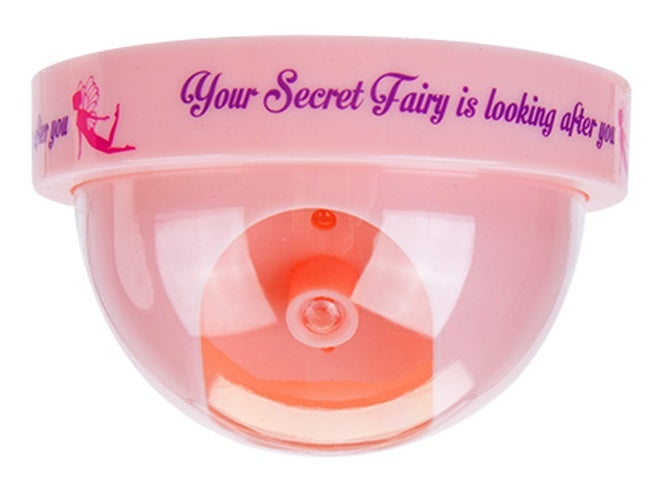 Secret Fairy speelgoed beveiligingscamera (diameter) roze - ToyRunner