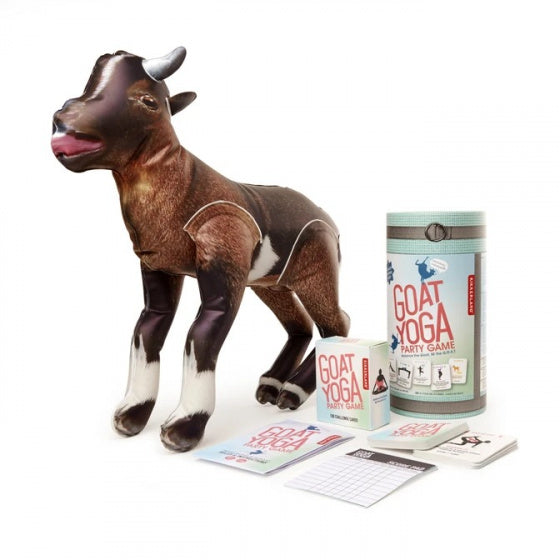 kaartspel Goat Yoga pvc/papier bruin 3-delig - ToyRunner
