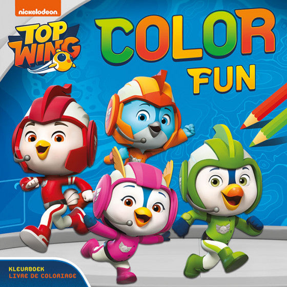 kleurboek Top Wing Color Fun - ToyRunner