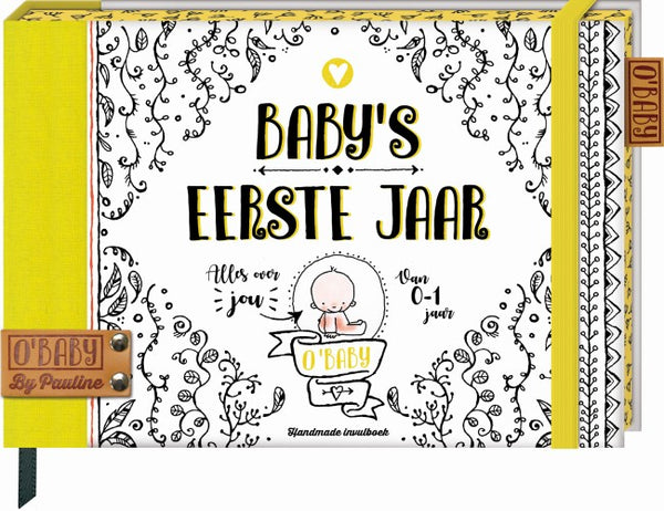Boek Baby eerste jaar O`Baby Pauline Oud - ToyRunner
