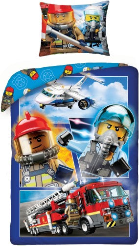 Dekbedovertrek LEGO City Dekbedovertrekovertrek LEGO License - ToyRunner