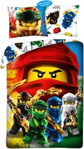 Dekbedovertrek LEGO Ninjago crew Dekbedovertrekovertrek LEGO License - ToyRunner