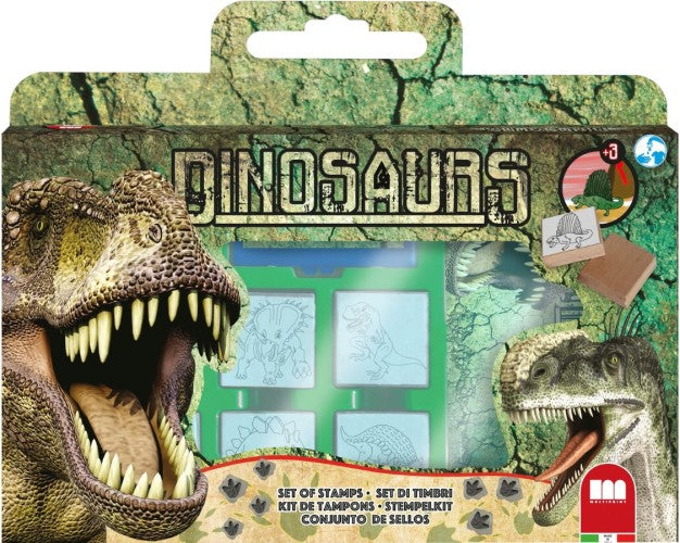 Stempelset luxe Dinosaurs - 12-delig - ToyRunner
