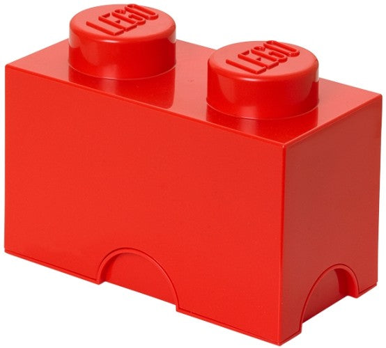 Opbergbox LEGO - brick 2 rood - LEGO License - ToyRunner