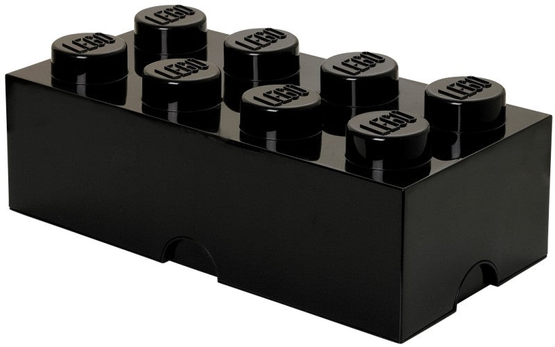 Opbergbox LEGO - brick 8 zwart - LEGO License - ToyRunner
