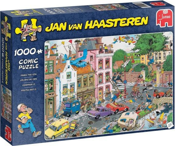 legpuzzel Jan van Haasteren Vrijdag de 13e 1000 stukjes - ToyRunner