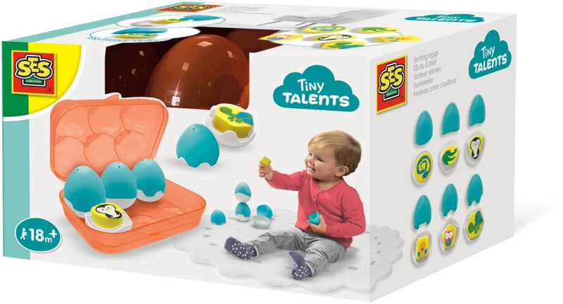 speel en leer eieren multicolor 6-delig - ToyRunner