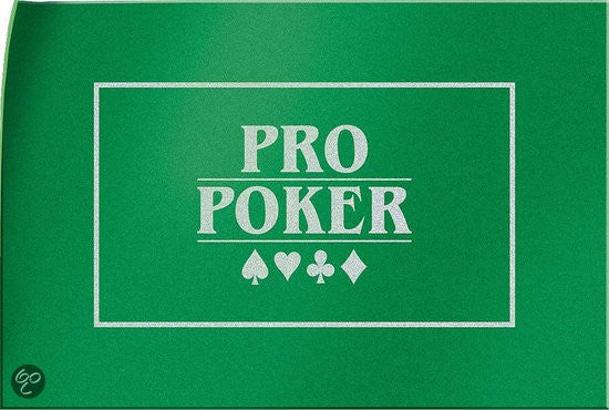 Pro Poker Speelkleed - 60x90 cm - Bordspel Selecta - ToyRunner