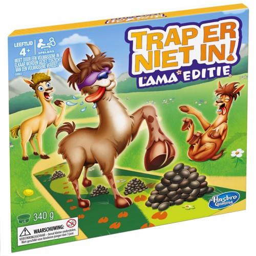 Trap er niet in - Lama editie - Bordspel Hasbro - ToyRunner