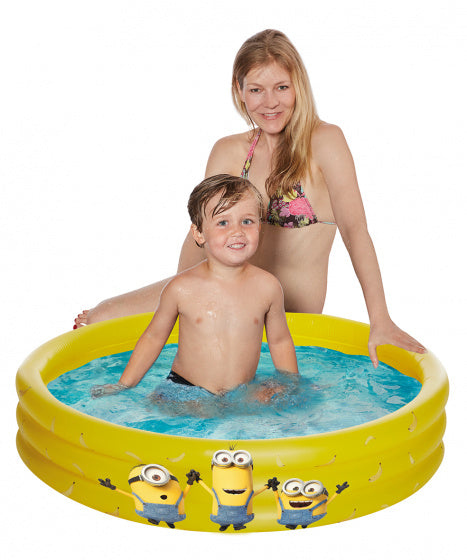 opblaaszwembad Minions 100 x 23 cm geel - ToyRunner