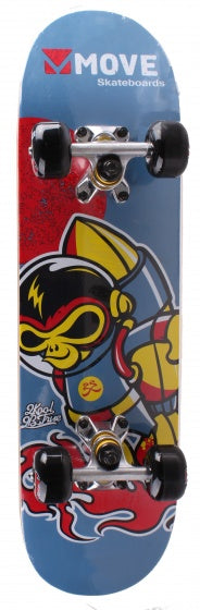 Monkey skateboard 61 cm blauw - ToyRunner