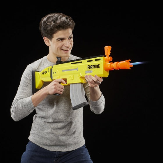 blaster Fortnite AR-L 75 cm jongens geel/oranje - ToyRunner
