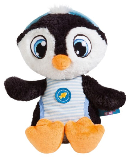 knuffeldier Penguin Koosy 22 cm pluche zwart - ToyRunner