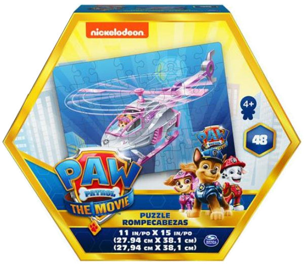 puzzel Paw Patrol junior 28 x 38 cm roze 48-delig - ToyRunner