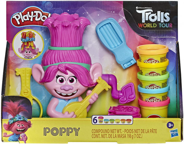 Play-Doh Trolls Poppy haarstylingset diverse kleuren - ToyRunner
