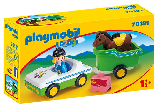 Playmobil 70181 Wagen met Paardentrailer - ToyRunner