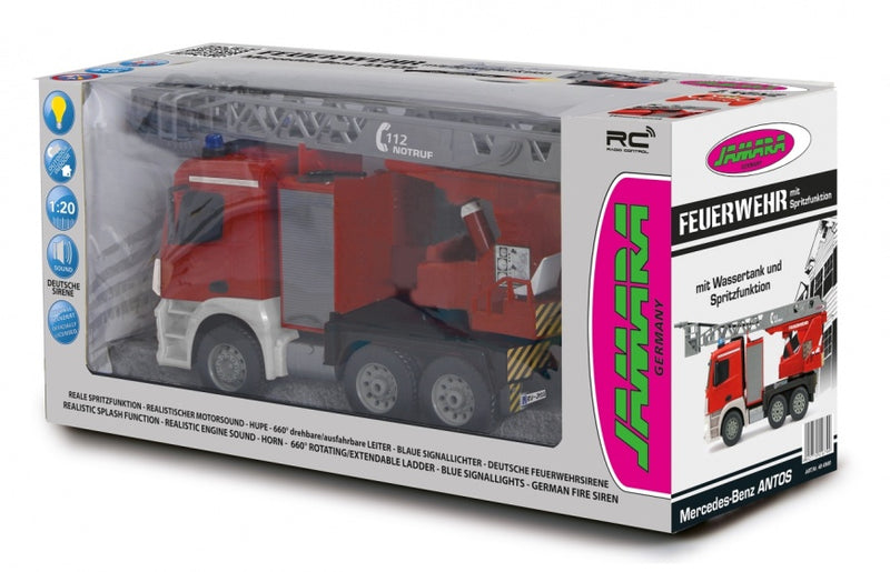 brandweerwagen RC Mercedes-Benz Arocs 2,4 Ghz rood 1:20 - ToyRunner