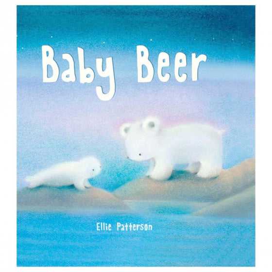 kinderboek Baby beer 18,7 cm papier blauw - ToyRunner