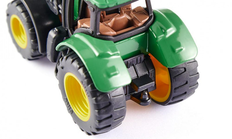 John Deere 6215R tractor met voorlader 9,3 cm groen (1395) - ToyRunner