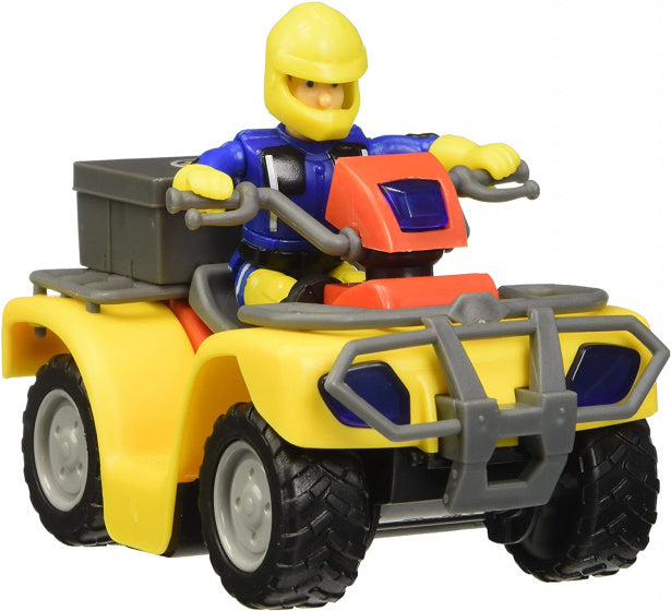 quad Brandweerman Sam junior 9 cm geel - ToyRunner