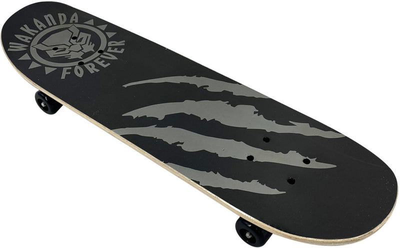 skateboard Black Panther 71 x 20 cm zwart