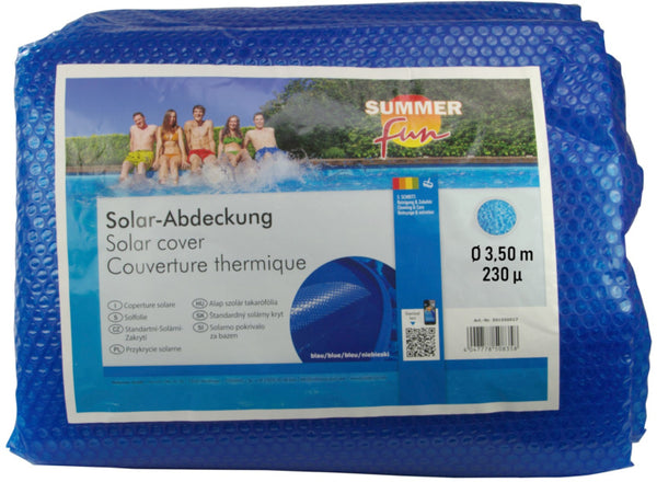 zomerkleed rond diameter 350 cm blauw