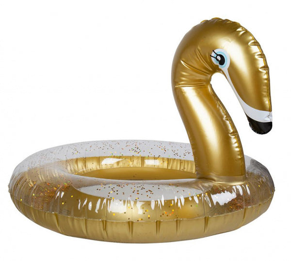 zwemband Zwaan junior 70 cm PVC goud - ToyRunner