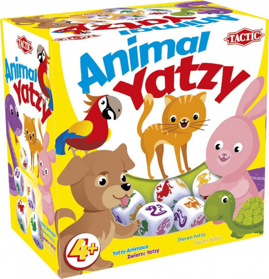 dobbelspel Animal Yatzy junior 12,4 x 8 cm - ToyRunner