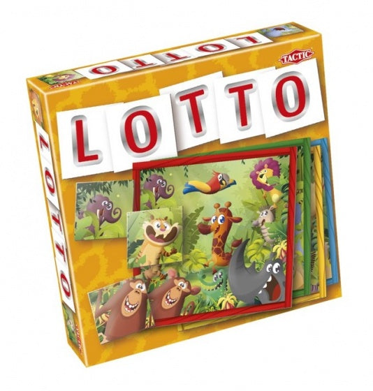 gezelschapsspel Jungle Lotto junior 22 cm karton NL - ToyRunner