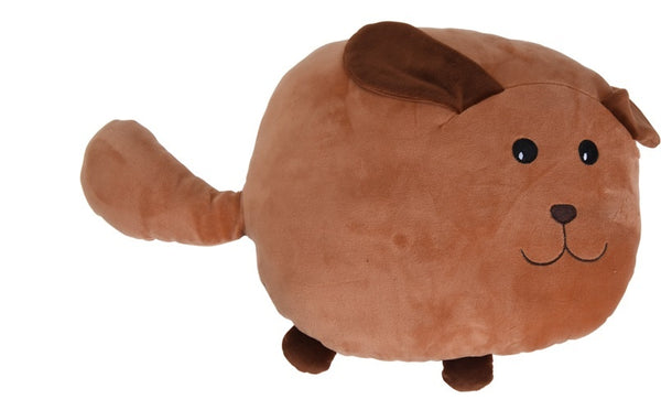 knuffel 36 cm hond bruin - ToyRunner