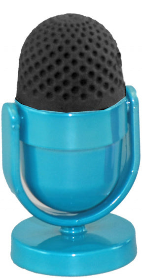 gum en puntenslijper Cool Mic junior metaal blauw - ToyRunner