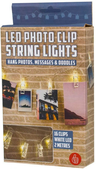 lichtsnoer Photo Clips led 213 cm transparant - ToyRunner