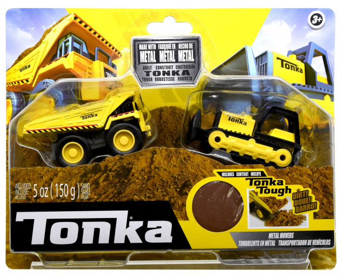 Tonka - Combo Pack - Mighty Dump and Bull Dozer - ToyRunner